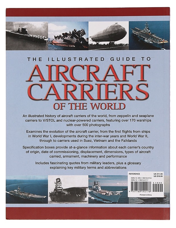 The Illustrated Guide to Aircraft Carriers of the World - Bernard Ireland - Historiakirjat - 10105388709 - 1