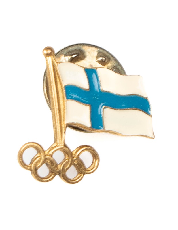 Suomen olympiakomitean rintamerkki - Korut - 10105388723 - 0