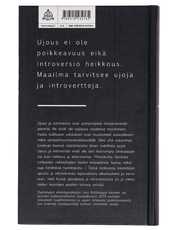Ujot ja introvertit - Liisa Keltikangas-Järvinen - Tietokirjat ja oppaat - 10105388816 - 1