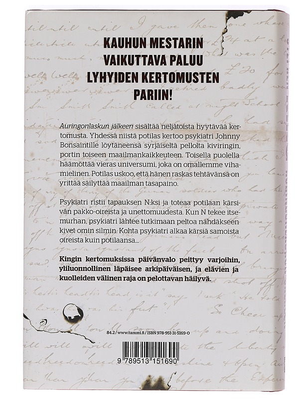 Auringonlaskun jälkeen - King, Stephen - Romaanit ja novellit - 10105388822 - 1
