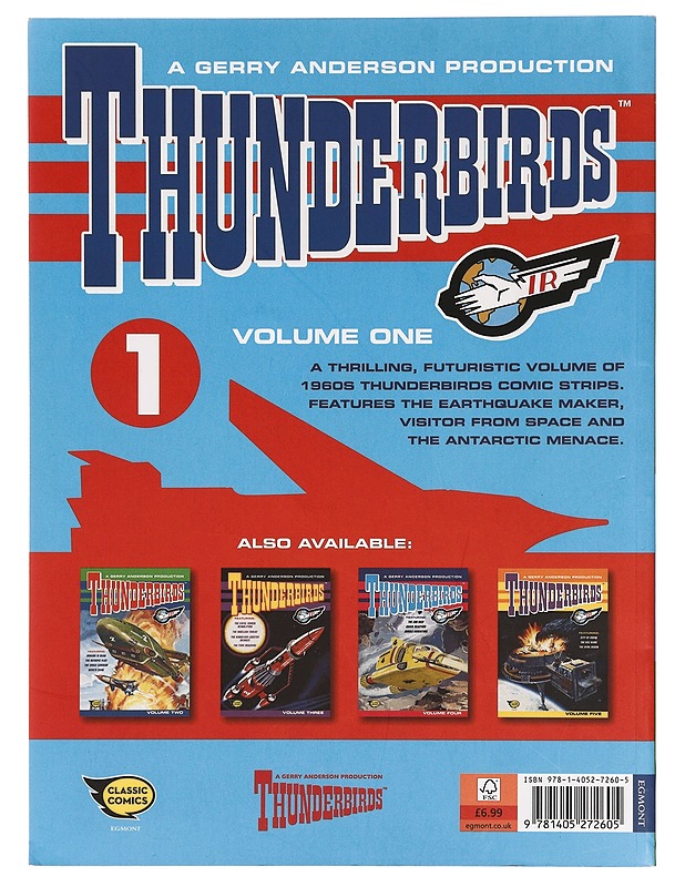 Thunderbirds Comic Volume 1 - Anderson, Gerry - Sarjakuvat - 10105388844 - 1