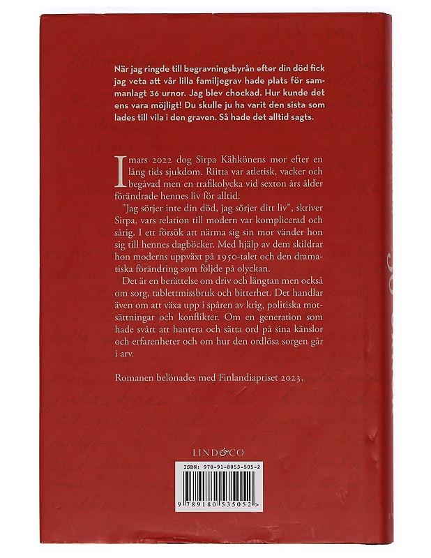 36 urnor - Kähkönen, Sirpa - Romaanit ja novellit - 10105388857 - 1