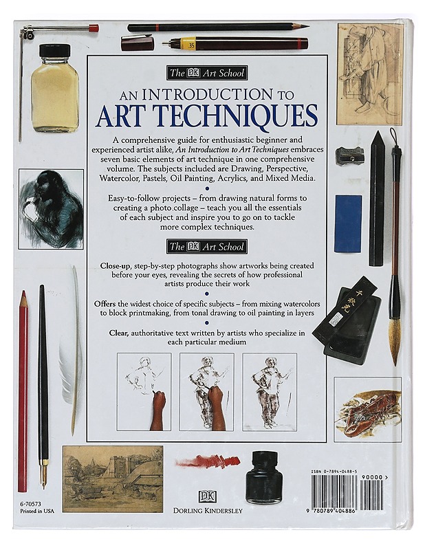 Introduction to Art Techniques (Dk Art School) - Ray Smith - Taide- ja kulttuurikirjat - 10105388861 - 1
