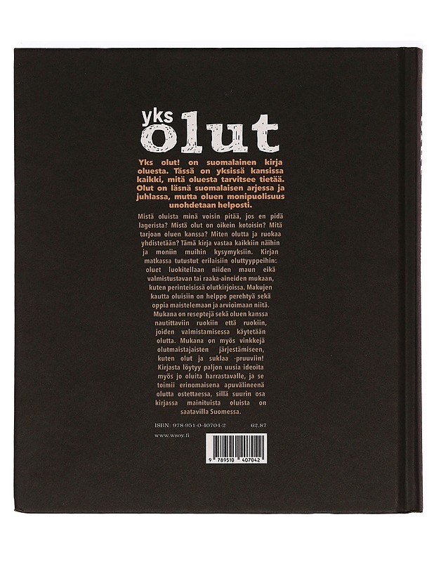 Yks olut : Anikó Lehtisen olutpöytäkirja : oluen ABC - Lehtinen, Anikó - Historiakirjat - 10105388881 - 1