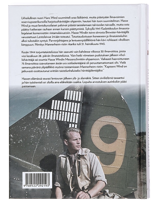 Hasse Wind : taistelunhaluinen hävittäjä-ässä - Jukka Piipponen - Elämäkerrat ja muistelmat - 10105388884 - 1