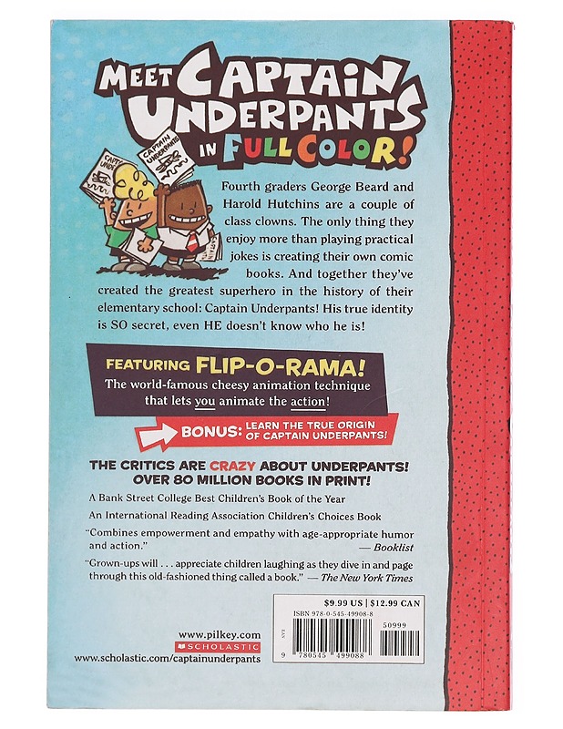The adventures of Captain Underpants : now in full colour - Pilkey, Dav - Lastenkirjat - 10105388973 - 1