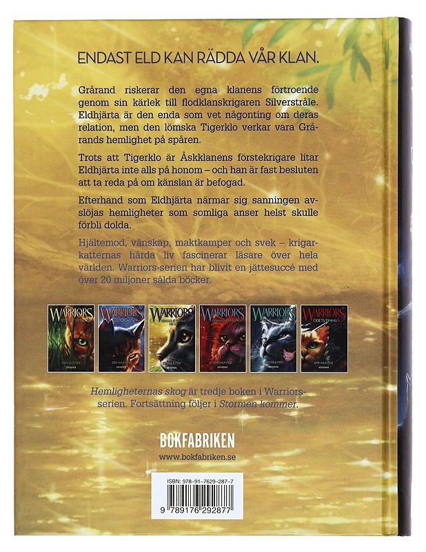 Hemligheternas skog - Hunter, Erin - Fantasia- ja scifi - 10105388974 - 1