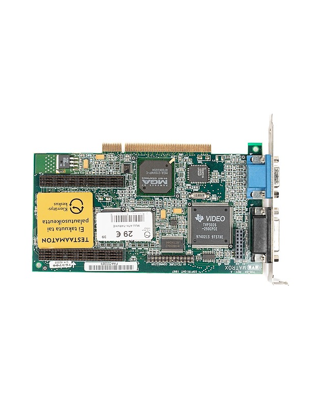 Matrox MGA Millenium II grafiikkaohjain - Muu elektroniikka - 10105388983 - 0