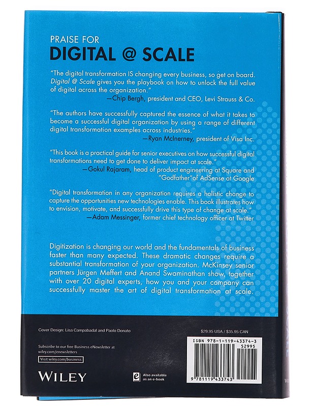 Digital@scale: The playbook you need to transform your company - Meffert & Swaminathan - Tietokirjat ja oppaat - 10105389002 - 1