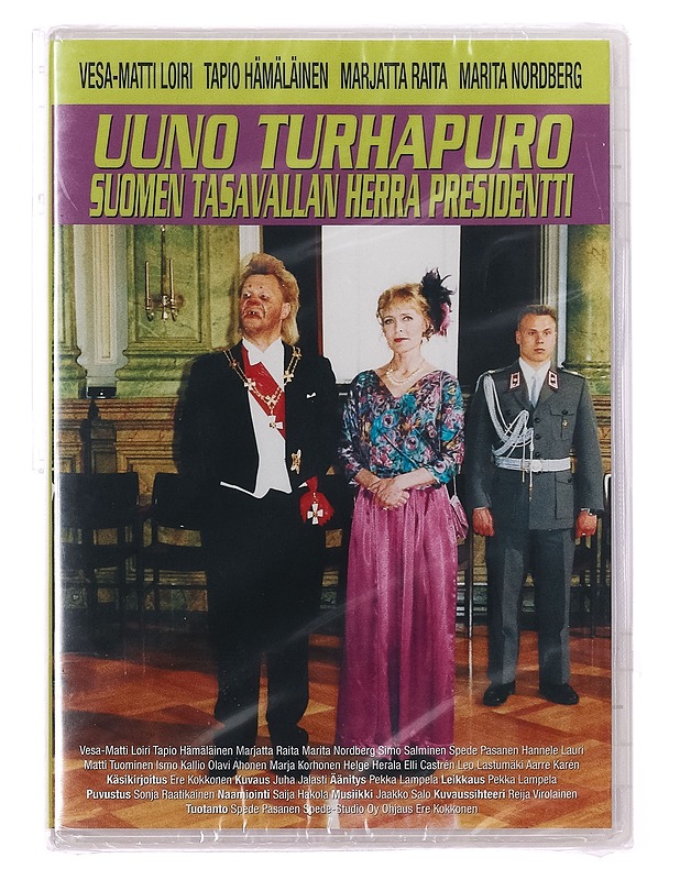 Uuno Turhapuro: Suomen tasavallan herra presidentti - DVD-elokuvat - 10105389066 - 0