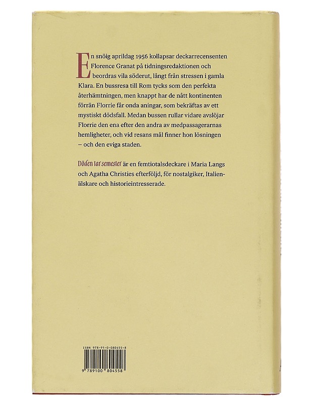 Döden tar semester - Carina Burman - Romaanit ja novellit - 10105389073 - 1