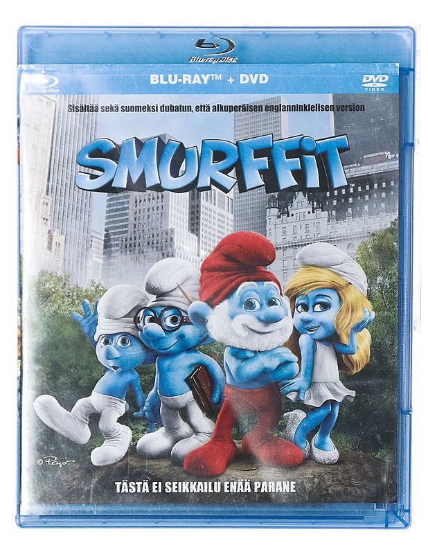 Smurffit - Blu-Ray + DVD - DVD-elokuvat - 10105389090 - 0