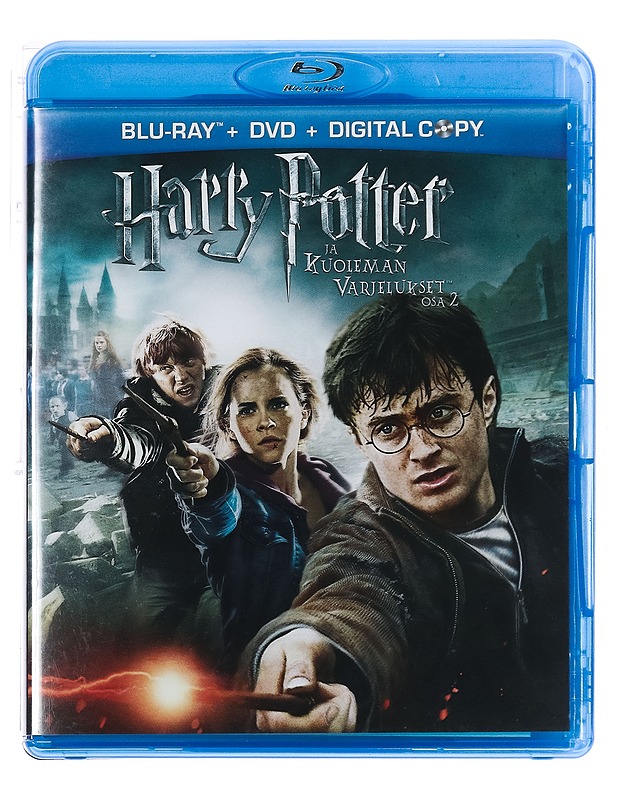 Harry Potter Ja Kuoleman Varjelukset osa 2 - Blu-ray + DVD - Blu-ray-levyt - 10105389104 - 0
