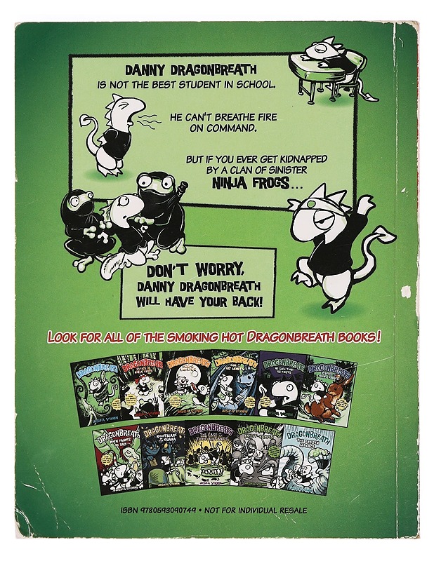 Dragonbreath : 2, ATTACK OF THE NINJA FROGS - Vernon, Ursula - Nuorten kirjat - 10105389131 - 1