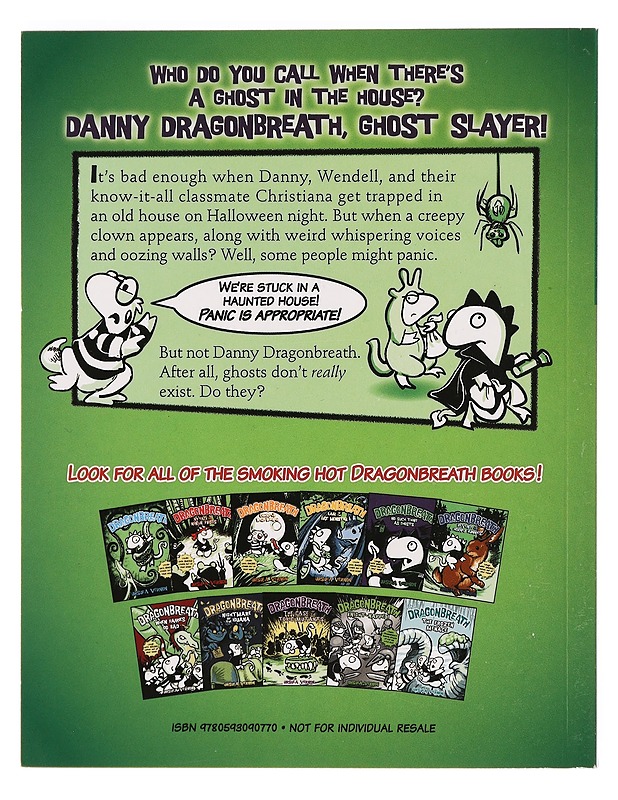 Dragonbreath : 5, NO SUCH THINGS AS GHOSTS - Vernon, Ursula - Nuorten kirjat - 10105389145 - 1