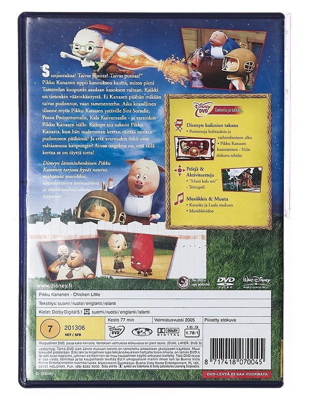 Pikku kananen - DVD - DVD-elokuvat - 10105389197 - 1