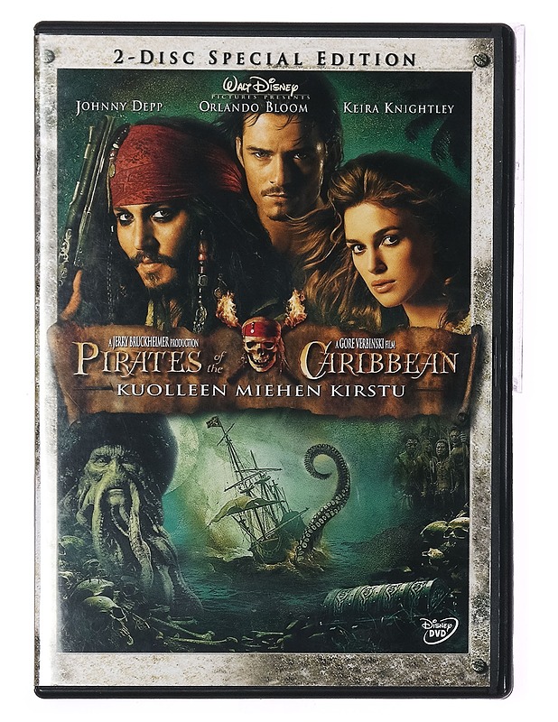 Pirates of the Caribbean: Kuolleen miehen kirstu - DVD - DVD-elokuvat - 10105389200 - 0