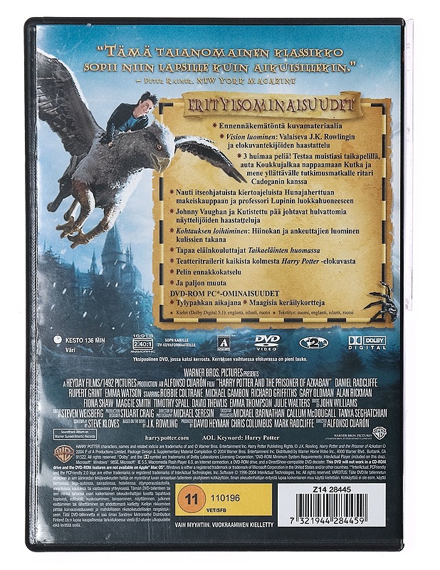 Harry Potter ja Azkabanin vanki - DVD - DVD-elokuvat - 10105389210 - 1