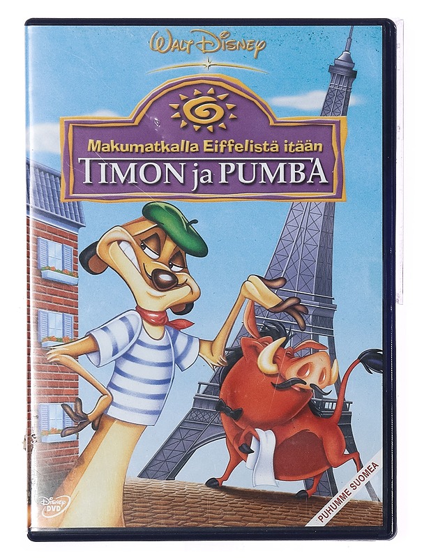 Timon ja Pumba: Makumatkalla Eiffelistä itään - DVD - DVD-elokuvat - 10105389215 - 0