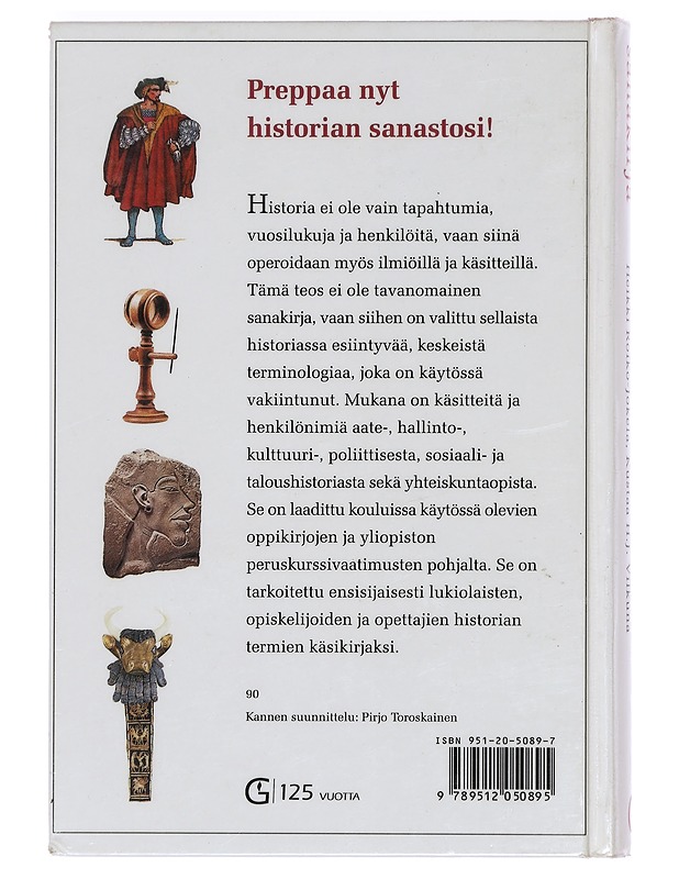 Historian sanakirja - Anssi Halmesvirta - Historiakirjat - 10105389226 - 1