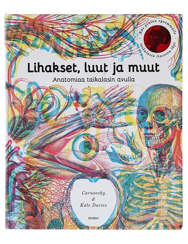 Lihakset, luut ja muut / anatomiaa taikalasin avulla - Carnovsky - Lastenkirjat - 10105389228 - 0