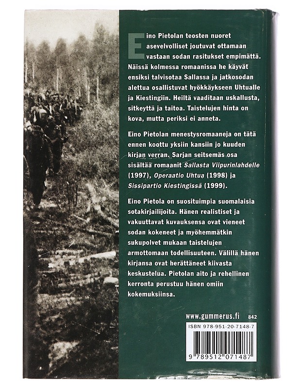 Uhtuan korpisoturit - Eino Pietola - Romaanit ja novellit - 10105389243 - 1