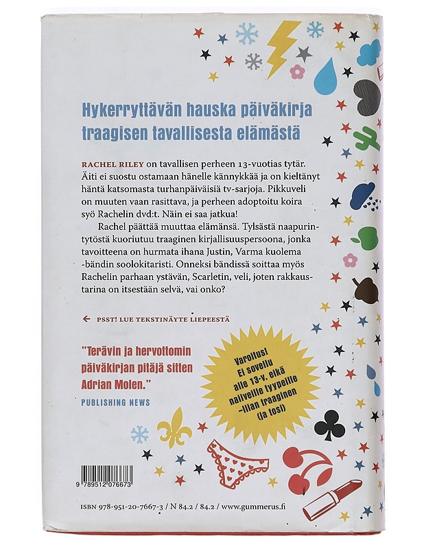 Hanki elämä, Rachel Riley : traagisen tavallinen päiväkirja - Nadin, Joanna - Nuorten kirjat - 10105389249 - 1
