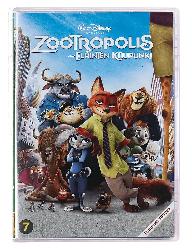 Zootropolis - DVD - DVD-elokuvat - 10105389280 - 0