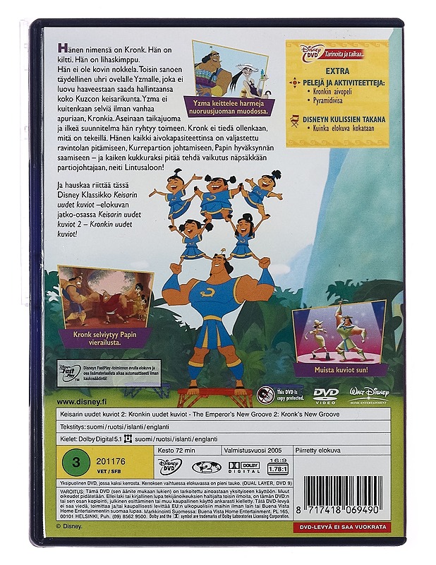 Keisarin uudet kuviot 2: Kronkin uudet kuviot - DVD - DVD-elokuvat - 10105389283 - 1