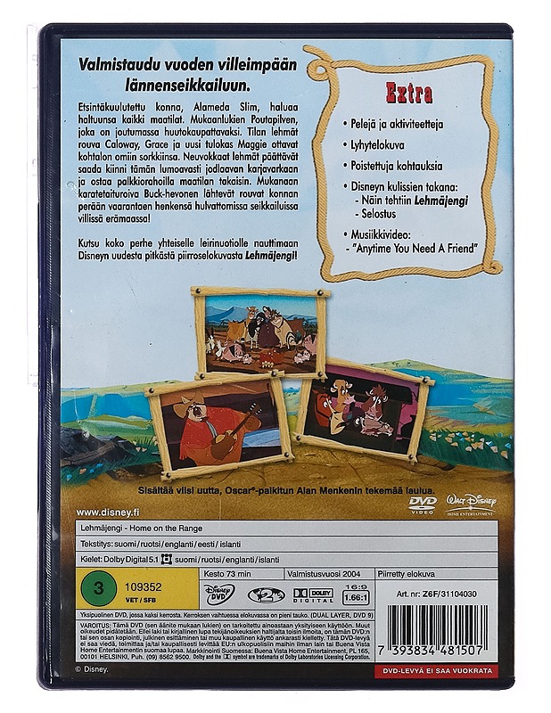 Lehmäjengi - DVD - DVD-elokuvat - 10105389286 - 1