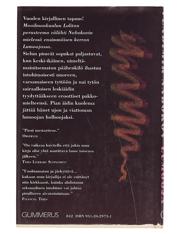 Lumooja - Nabokov, Vladimir - Romaanit ja novellit - 10105389297 - 1