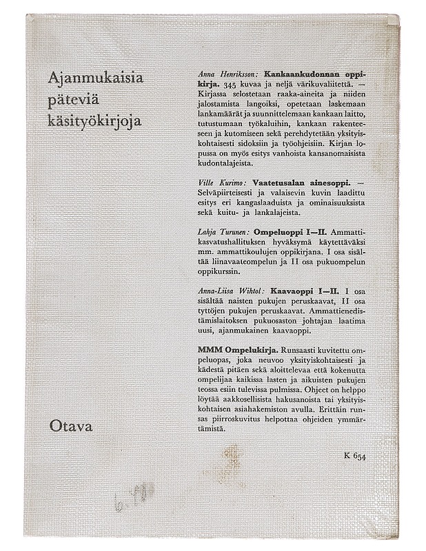 Tyttöjen käsityön opas - Käsityökirjat - 10105389308 - 1