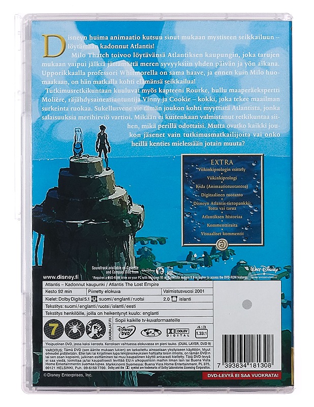 Atlantis: Kadonnut kaupunki - DVD - DVD-elokuvat - 10105389311 - 1