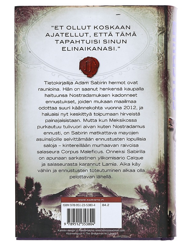 Maya-ennustus - Reading, Mario - Jännitys ja dekkarit - 10105389319 - 1