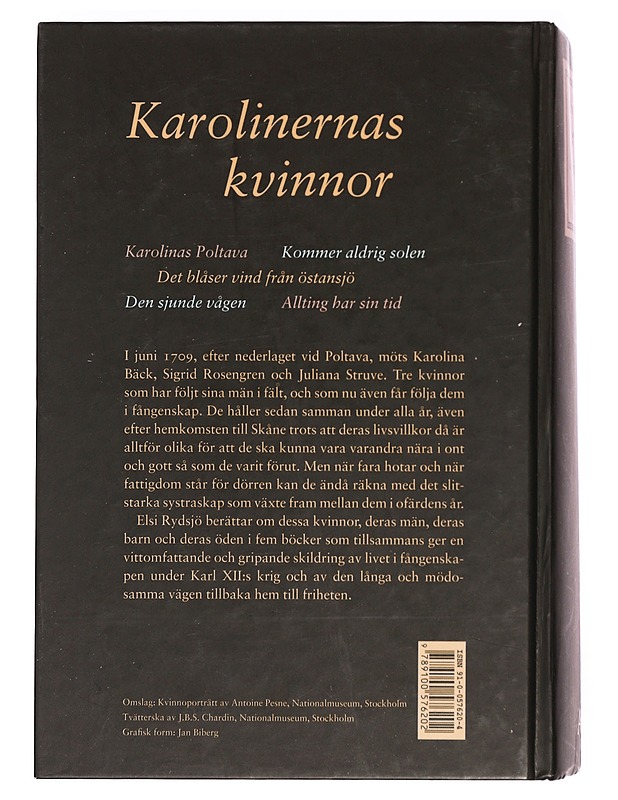 Karolinernas kvinnor - Elsi Rydsjö - Romaanit ja novellit - 10105389329 - 1