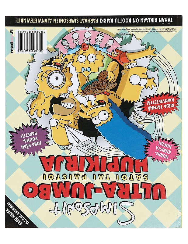 Simpsonit : puuhakirja kesäpäivien ratoksi ; Simpsonit : puuhakirja sadepäivien ratoksi - Groening, Matt - Lastenkirjat - 10105389349 - 1