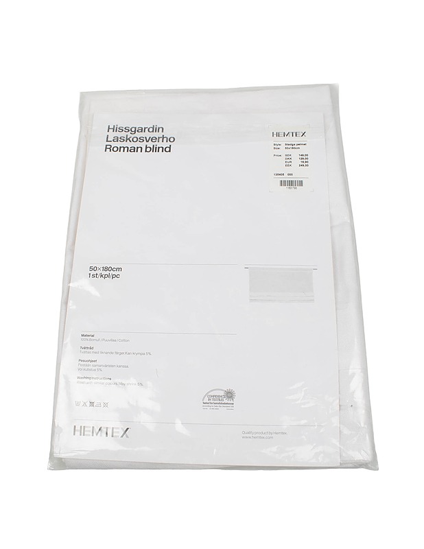HEMTEX laskosverho, 50 x 180 cm - Verhot ja kapat - 10105389397 - 1