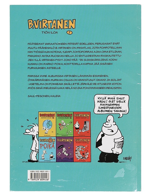 B. Virtanen. 7, Työn iloa - I. Heilä - Sarjakuvat - 10105389413 - 1