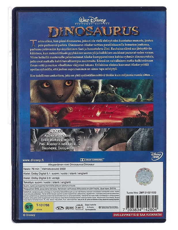 Dinosaurus - DVD - DVD-elokuvat - 10105389433 - 1