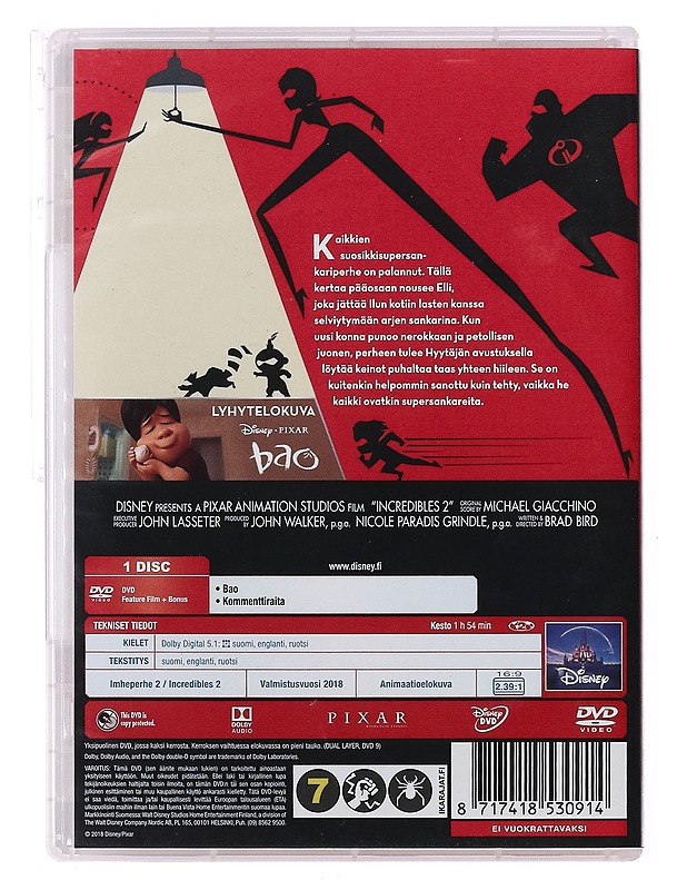Ihmeperhe 2 - DVD - DVD-elokuvat - 10105389436 - 1