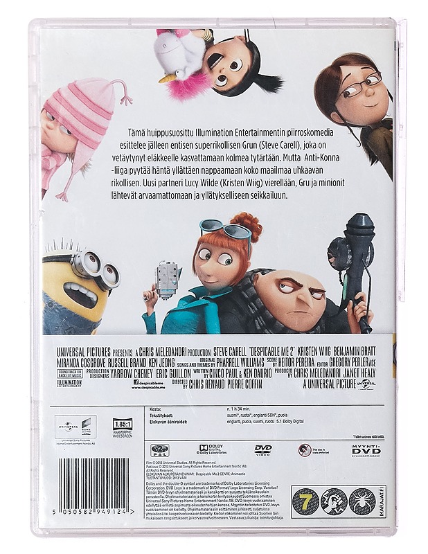Itse ilkimys 2 - DVD - DVD-elokuvat - 10105389462 - 1