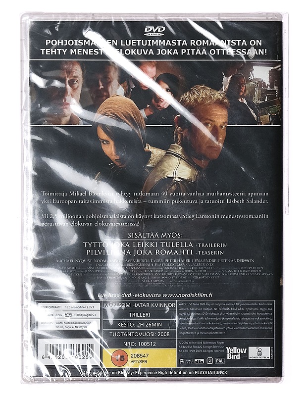 Miehet jotka vihaavat naisia - DVD - DVD-elokuvat - 10105389474 - 1