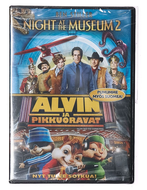 Night at the Museum 2 & Alvin ja pikkuoravat - DVD - DVD-elokuvat - 10105389493 - 0