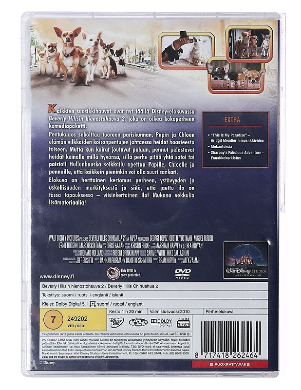 Beverly Hillsin hienostohauva 2 - DVD - DVD-elokuvat - 10105389516 - 1