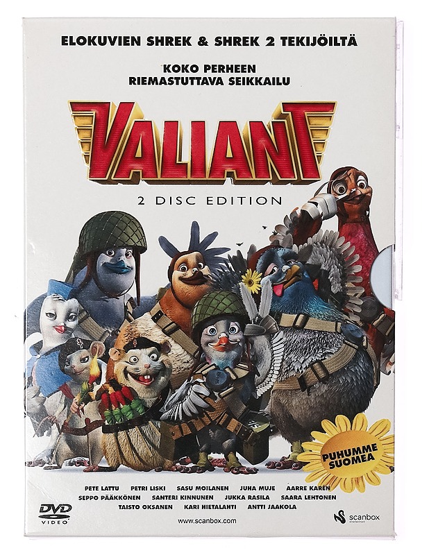 Valiant - DVD - DVD-elokuvat - 10105389519 - 0