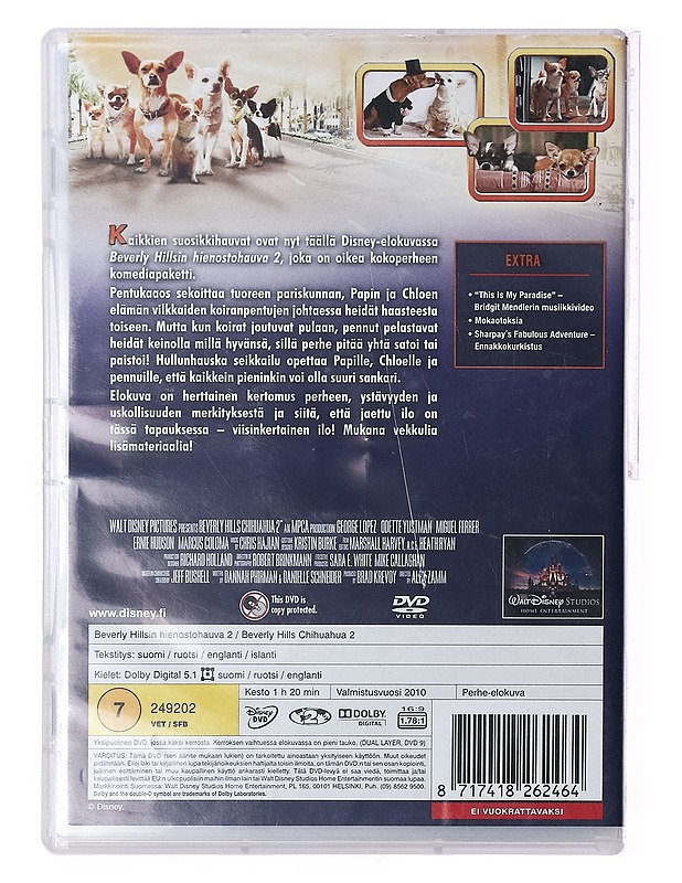 Beverly Hillsin hienostohauva 2 - DVD - DVD-elokuvat - 10105389524 - 1