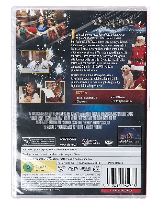 Joulukoira joulun jäljillä - DVD - DVD-elokuvat - 10105389536 - 1