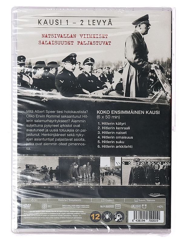 Last Secrets of the Third Reich: Koko ensimmäinen kausi - DVD - DVD-elokuvat - 10105389545 - 1