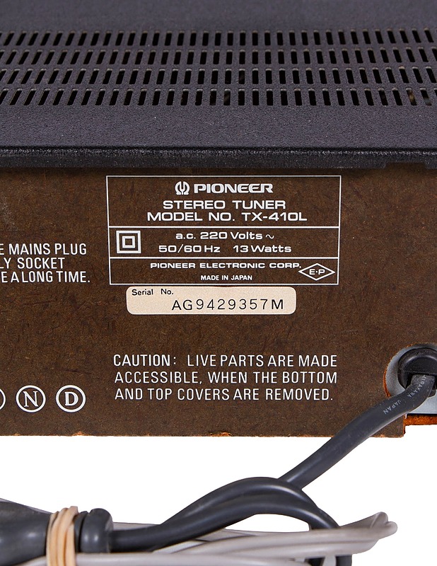 PIONEER stereo radio - Audio - 10105389559 - 3