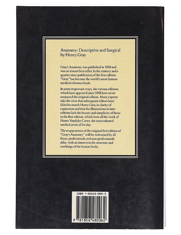 Gray's anatomy - Henry Gray - Tietokirjat ja oppaat - 10105389583 - 1